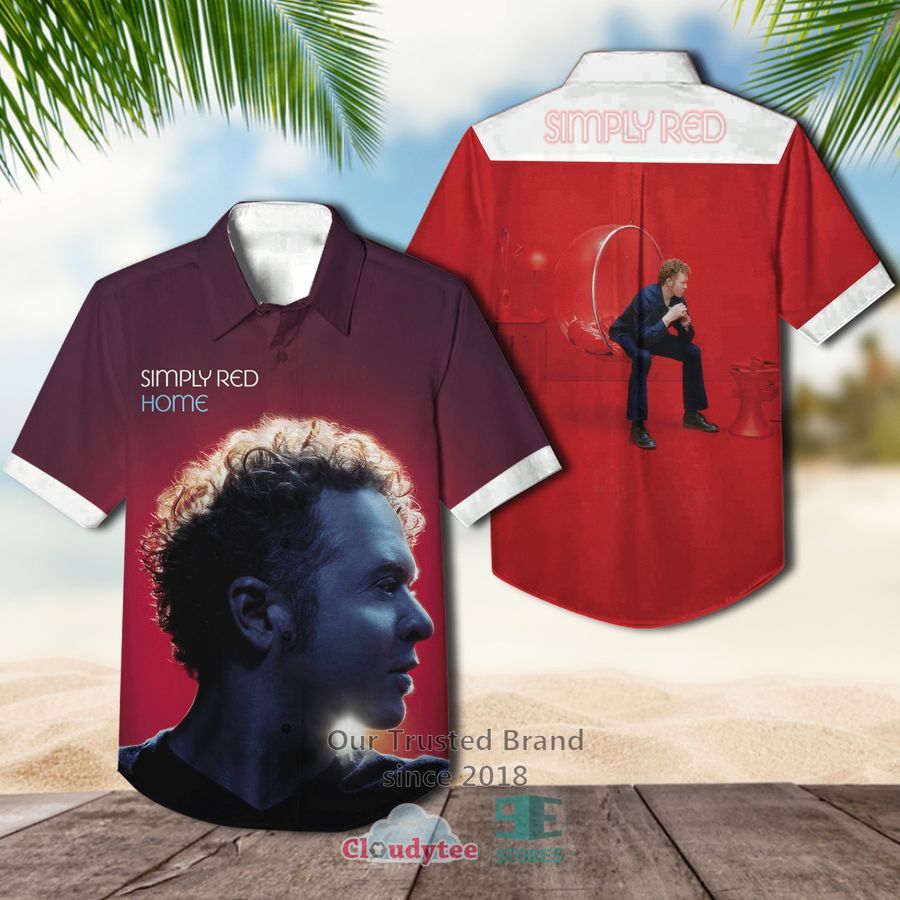 Simply Red Home Album Casual Hawaiian Shirt – LIMITED EDITION