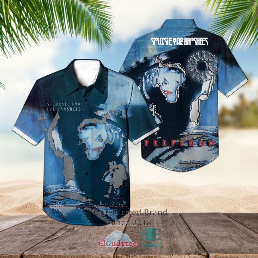 Siouxsie and the Banshees Peepshow Hawaiian Casual Shirt – LIMITED EDITION
