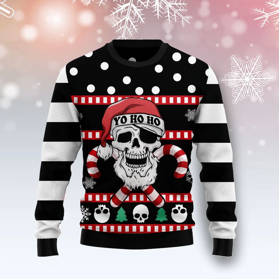 Skull Creepmas Christmas Ugly Sweater - 689