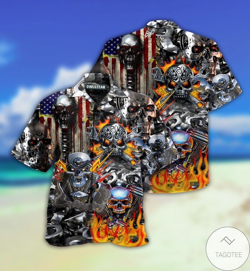 Skull Dont Fix Me Hawaiian Shirt