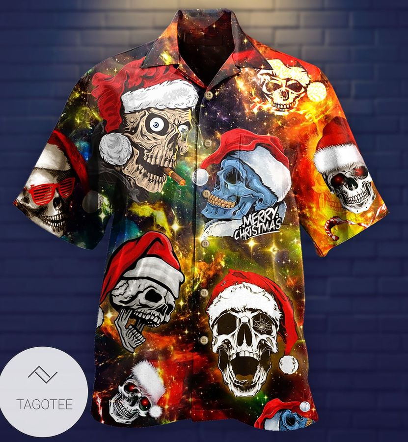 Skull Love Christmas Limited Edition Hawaiian Shirt