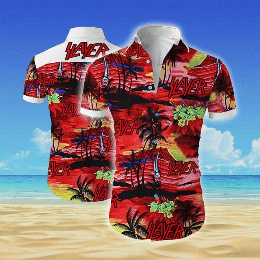Slayer Hawaii Hawaiian Shirt Fashion Tourism For Men Women Shirts