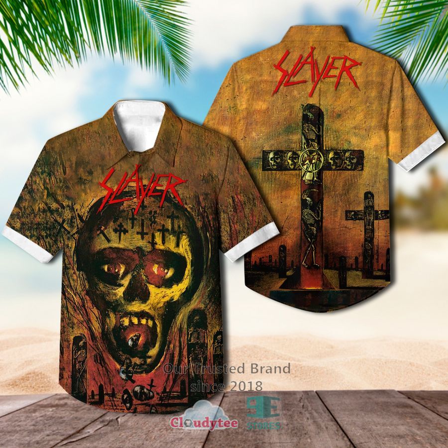 Slayer Seasons in the Abyss Hawaiian Casual Shirt – LIMITED EDITION