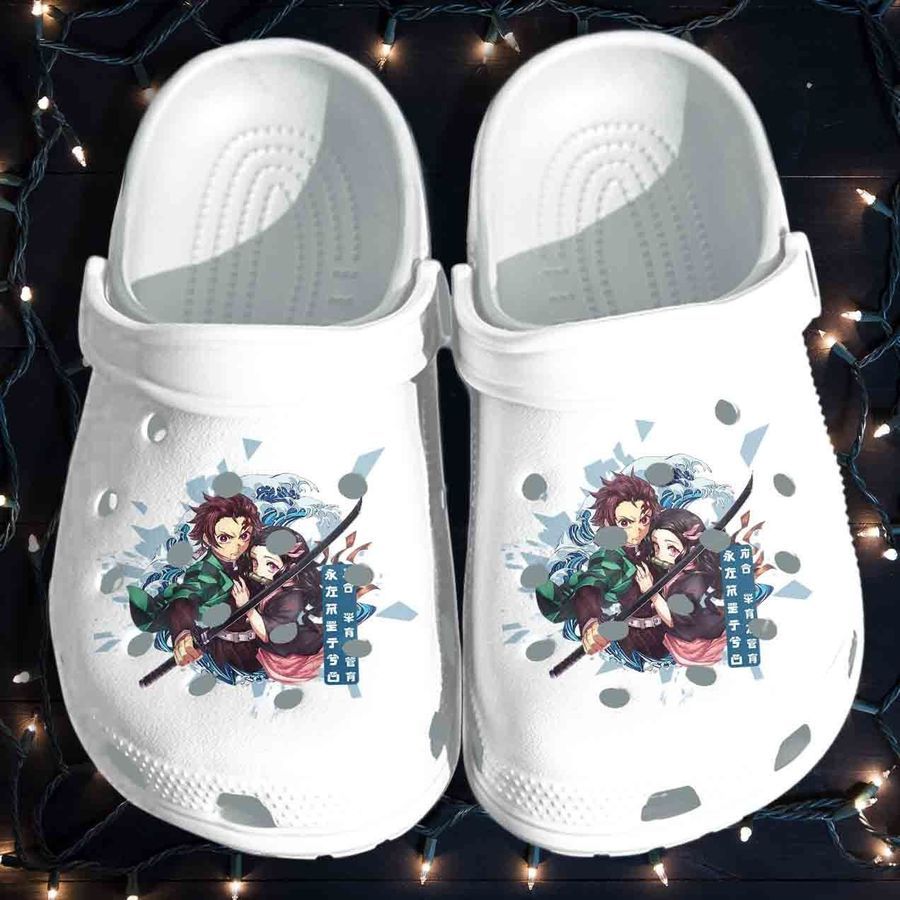 Slayers Demon Anime Manga Fan Art Crocs Shoes - Japanese Manga Crocs Clog Birthday Gift For Boy Girl