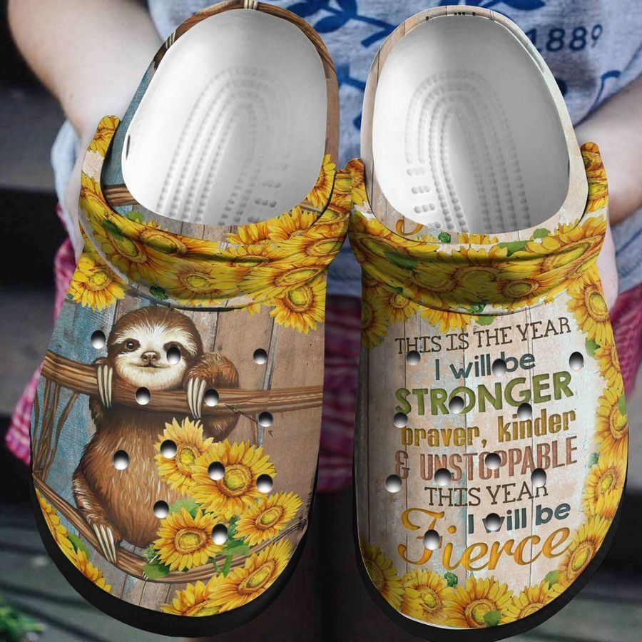 Sloth Personalized Clog Custom Crocs Comfortablefashion Style Comfortable For Women Men Kid Print 3D This Is The Year