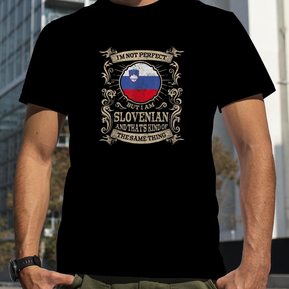 Slovenia Flag Proud Slovenians Men and Women T Shirt