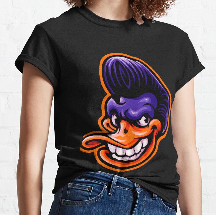 Smiling Purple Duck Classic T-Shirt