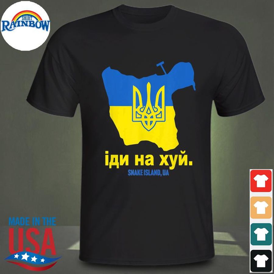 Snake island ukraine go fuck yourself solidarity pro ukrainian peace ukraine shirt