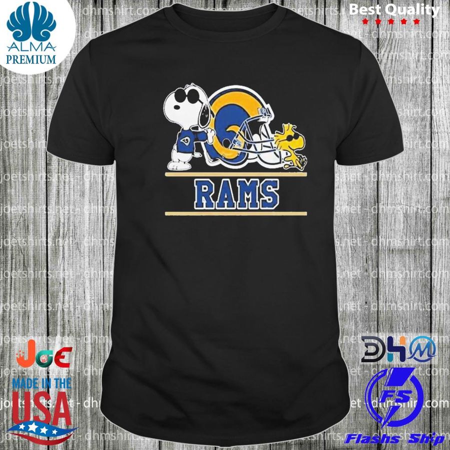 Snoopy And Woodstock Los Angeles Rams Shirt