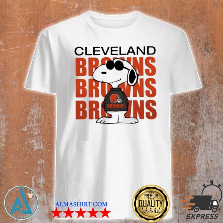 Snoopy cleveland browns browns repeat shirt