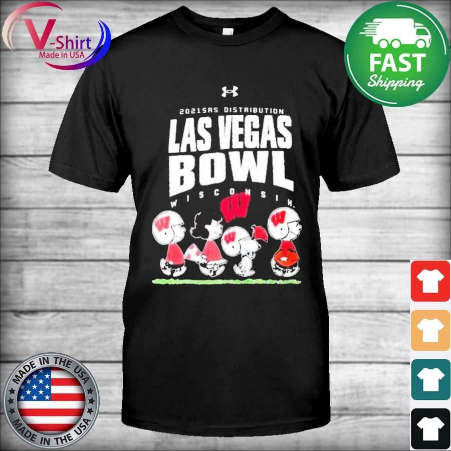 Snoopy Team Wisconsin Badgers Champions 2021 2022 Las Vegas Bowl New Shirt