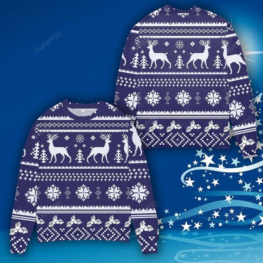 Snowflake And Christmas Tree Ugly Christmas Sweater, All Over Print Sweatshirt, Ugly Sweater, Christmas Sweaters, Hoodie, Sweater