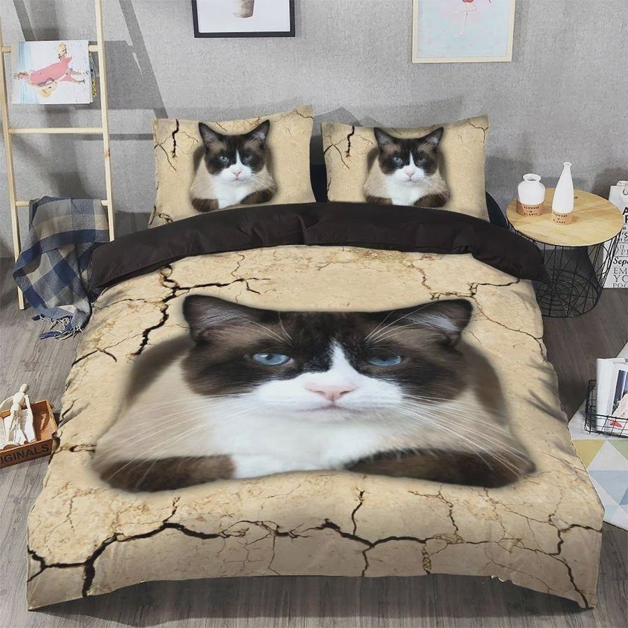 Snowshoe Cat Cotton Bedding Sets