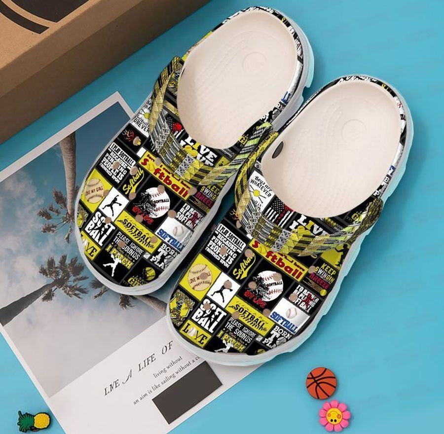 Softball Live Love Sku 2394 Crocs Crocband Clog Comfortable For Mens Womens Classic Clog Water Shoes