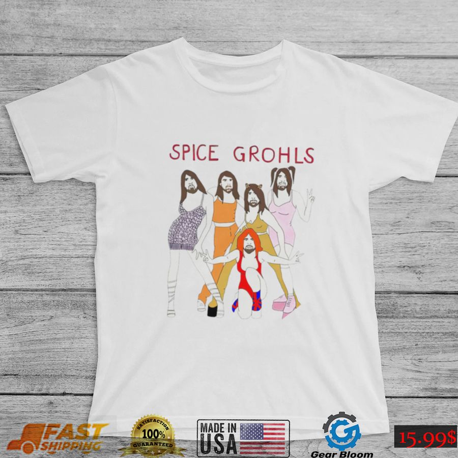 Spice Grohls funny band shirt