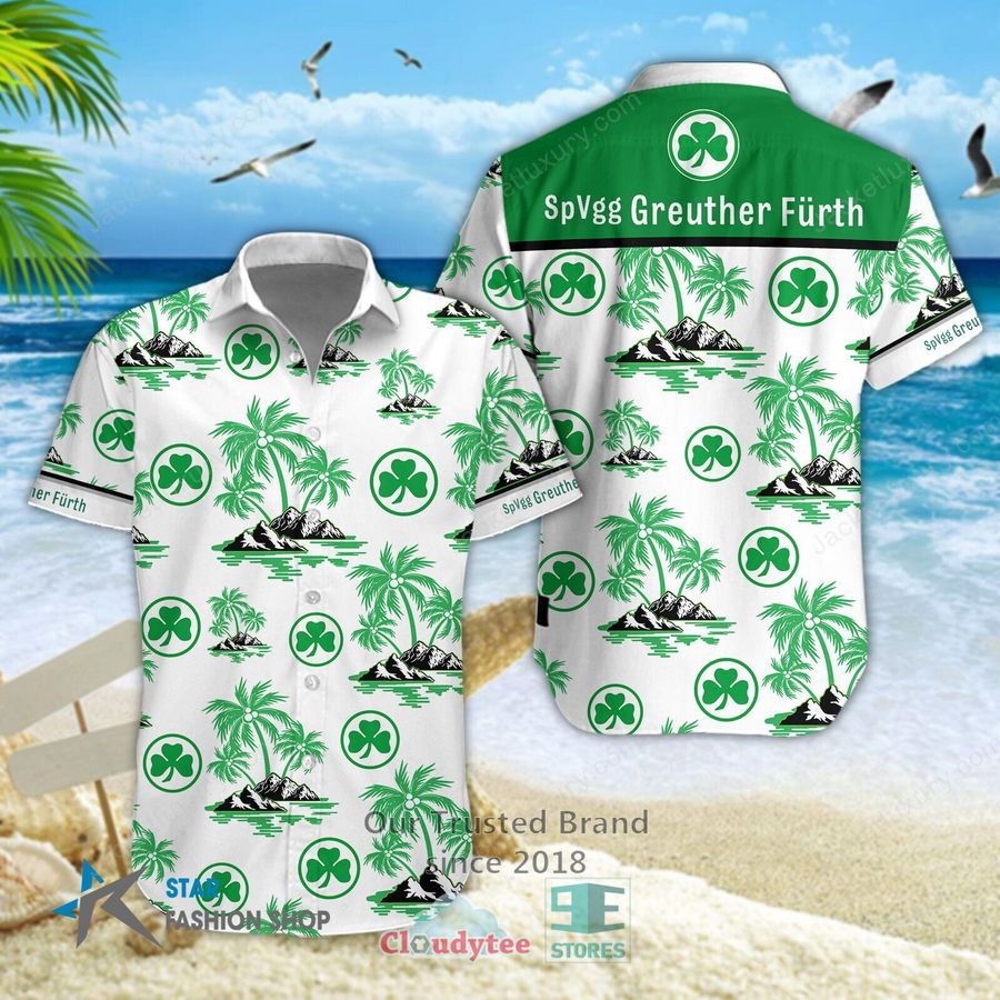 SpVgg Greuther Furth island Hawaiian Shirt, Shorts – LIMITED EDITION
