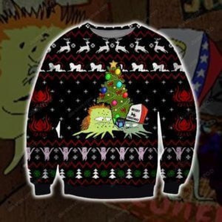 Squidbillies Ugly Christmas Sweater All Over Print Sweatshirt Ugly Sweater