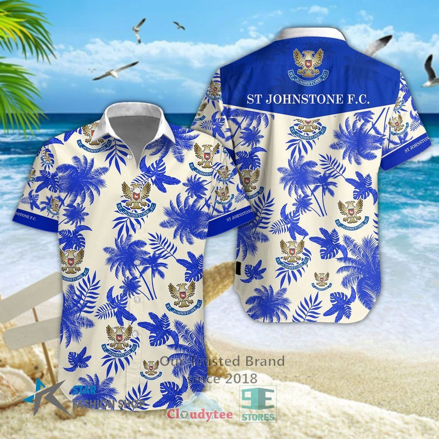 St Johnstone F.C Hawaiian Shirt, Shorts – LIMITED EDITION