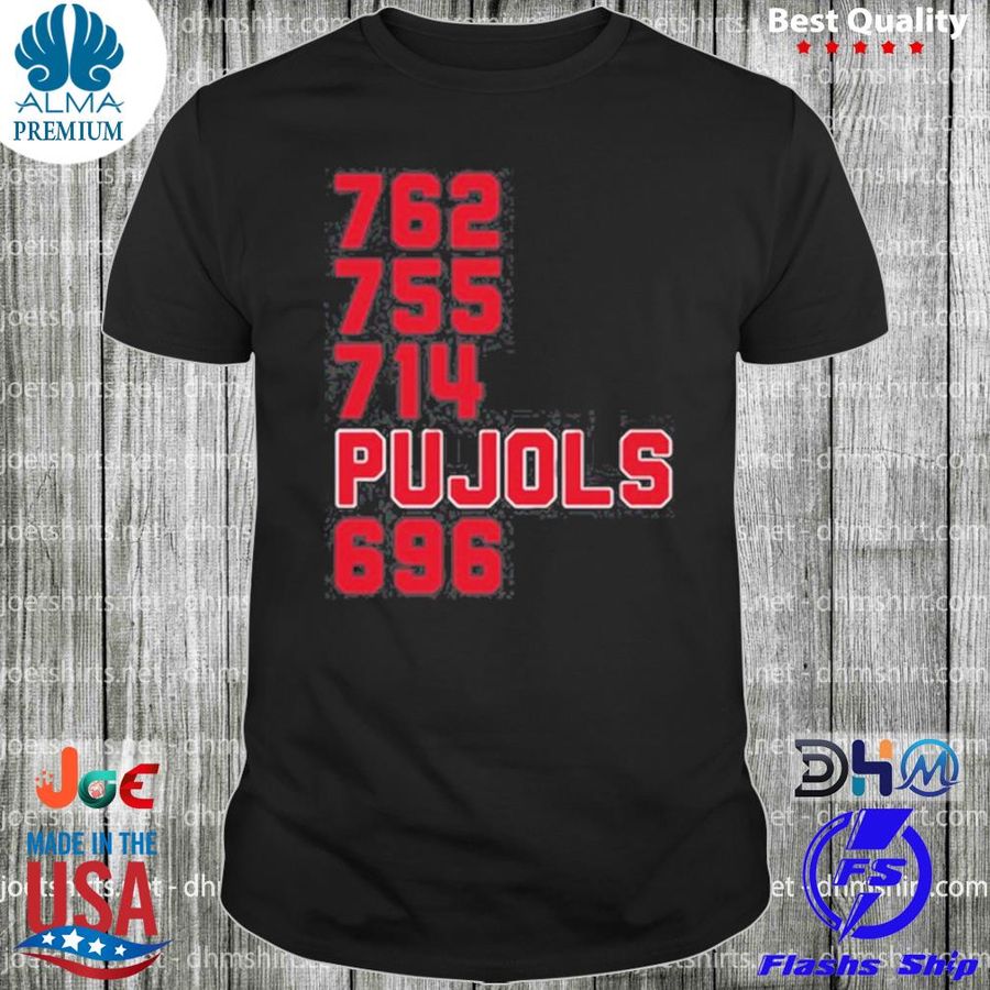 St. louis cardinals albert pujols 4th all time shirt