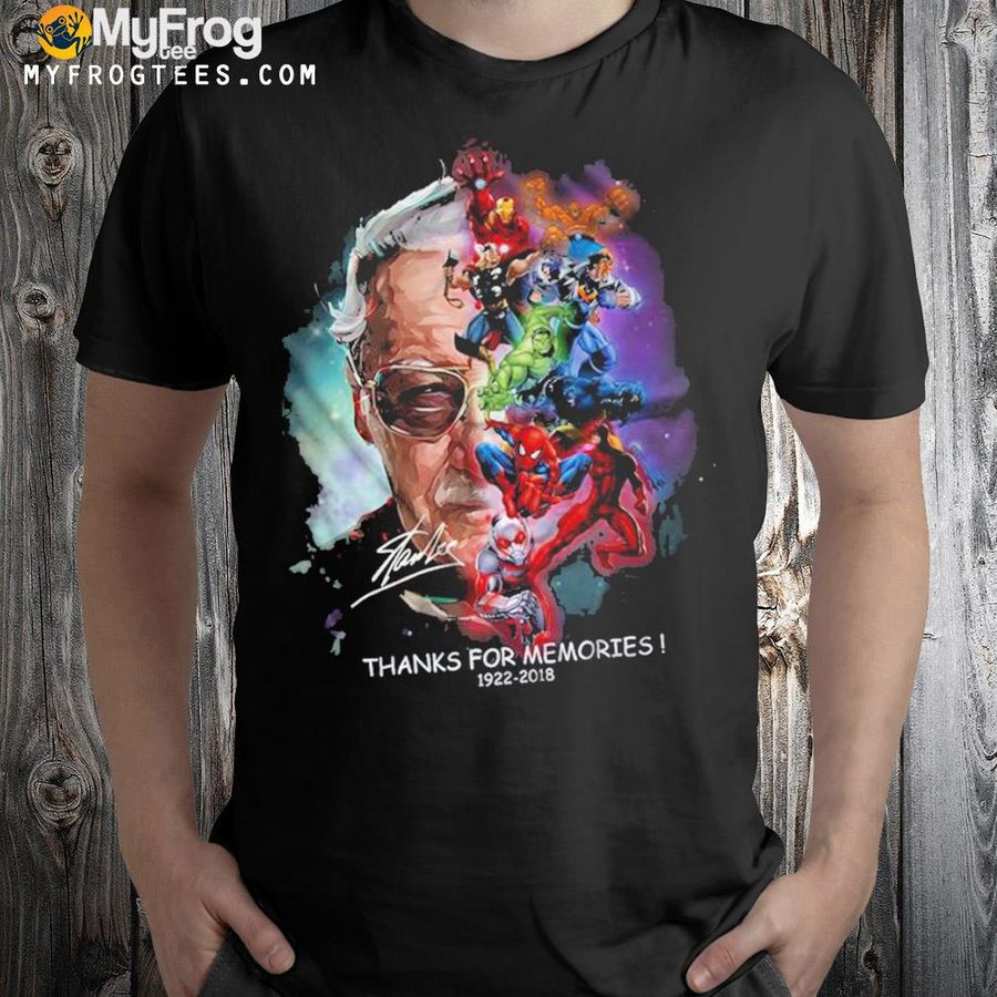 Stan Lee thanks for the memories shirt