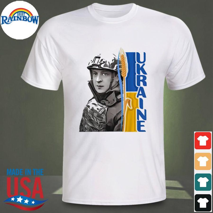 Stand With Ukraine Volodymyr Zelensky President Of Ukraine Save Ukraine T-Shirt