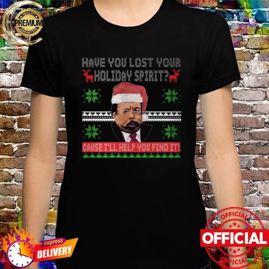 Stanley Hudson have you lost your holiday spirit Ugly Christmas sweater