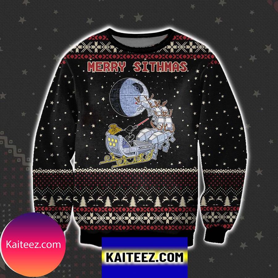 Star Wars Merry Sithmas  Christmas Ugly Sweater