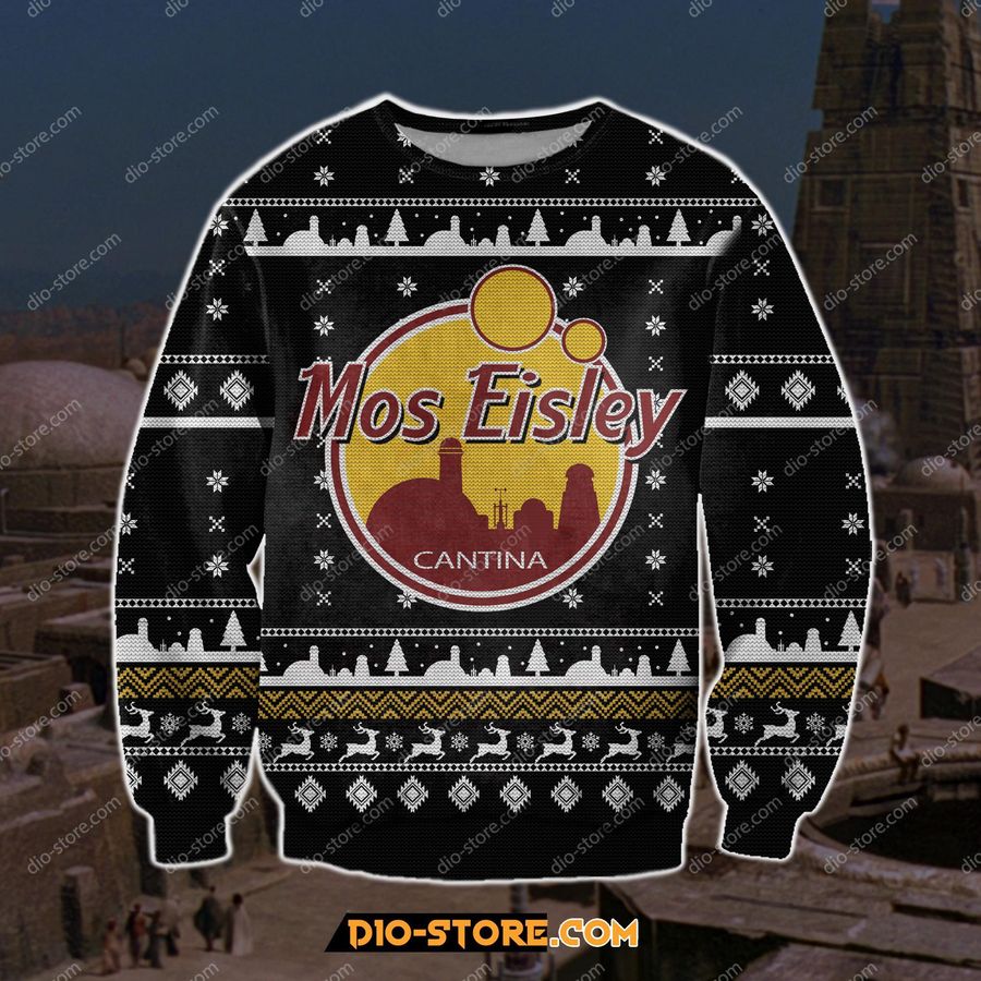 Star Wars Mos Eisley Cantina 3D Print Ugly Christmas Sweater Hoodie All Over Printed Cint10095, All Over Print, 3D Tshirt, Hoodie, Sweatshirt