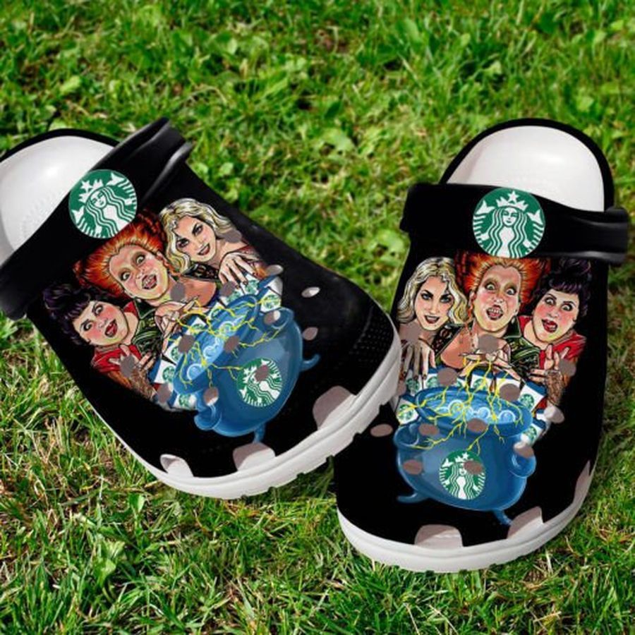 Starbuck Hf Coffee Crocs Crocband Clog Comfortable Water Shoes