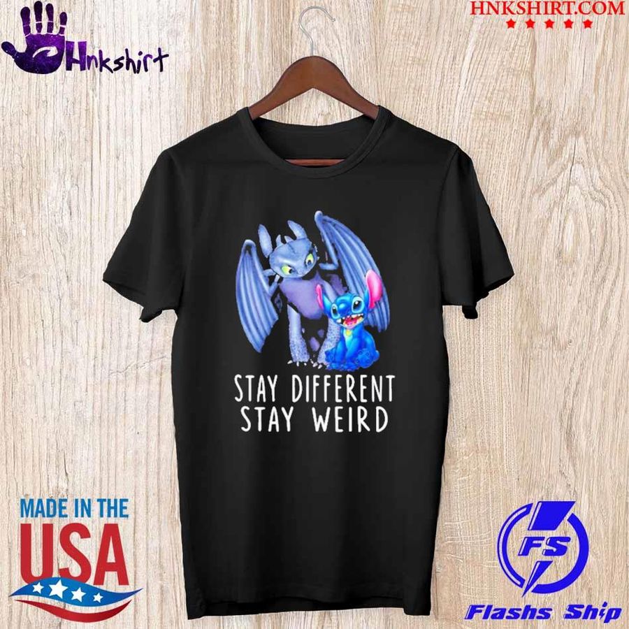 Stay Different Stay Weird Stitch Shirt