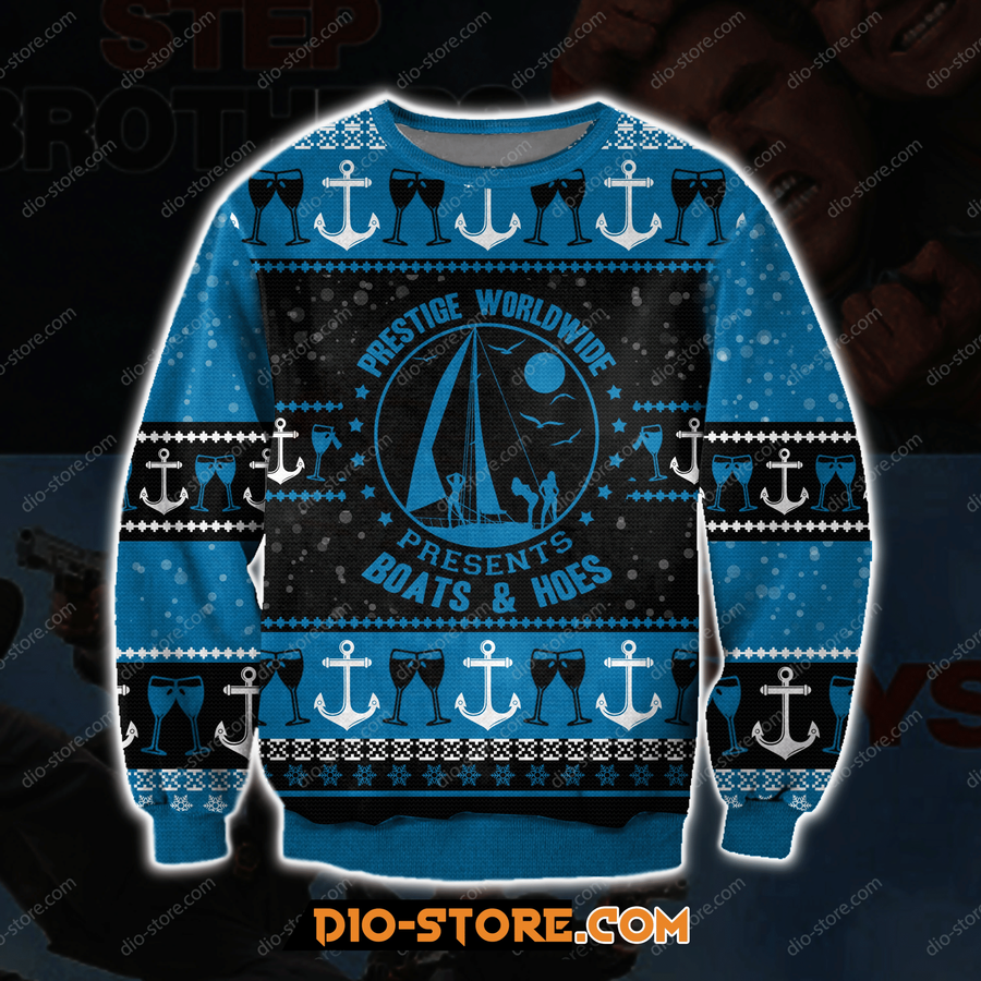 Step Brothers Movie 3D All Over Print Ugly Christmas Sweater.png