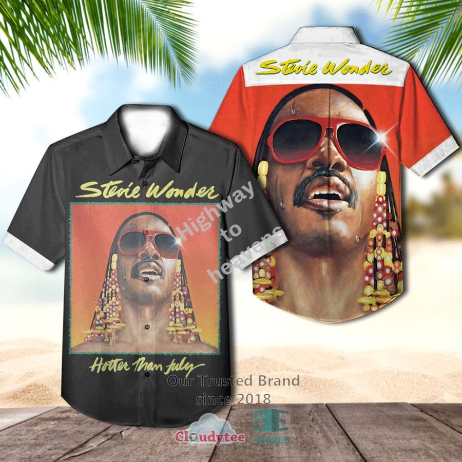 Stevie Wonder Hotter Than July Casual Hawaiian Shirt – LIMITED EDITION