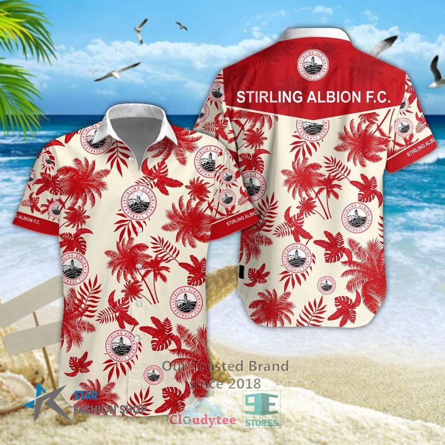 Stirling Albion F.C Hawaiian Shirt, Shorts – LIMITED EDITION