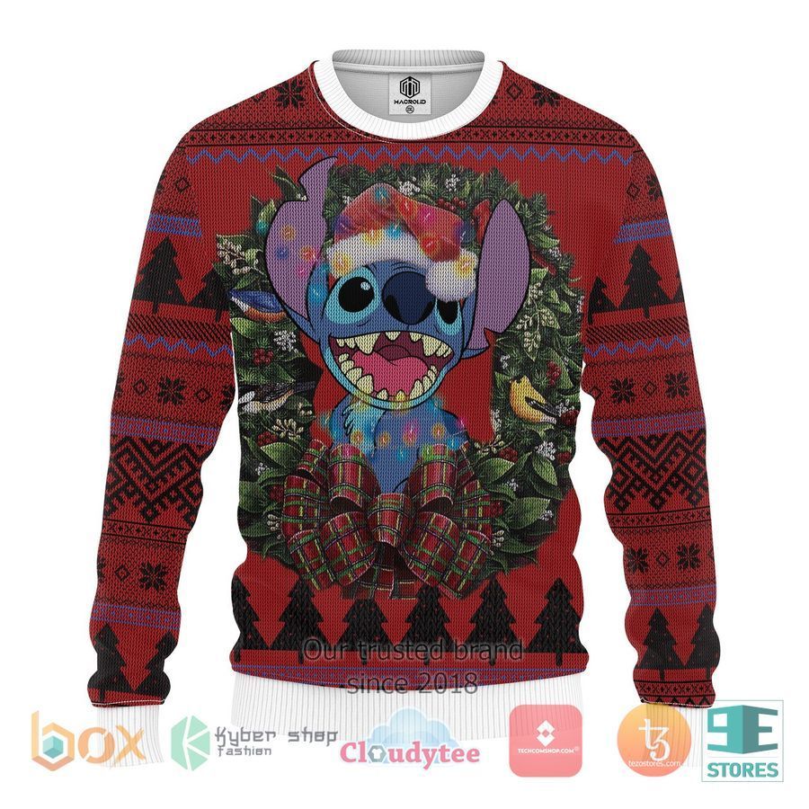 Stitch Growl Christmas Sweater – LIMITED EDITION