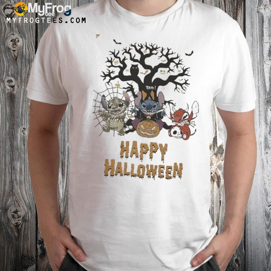 Stitch halloween stitch horror halloween shirt