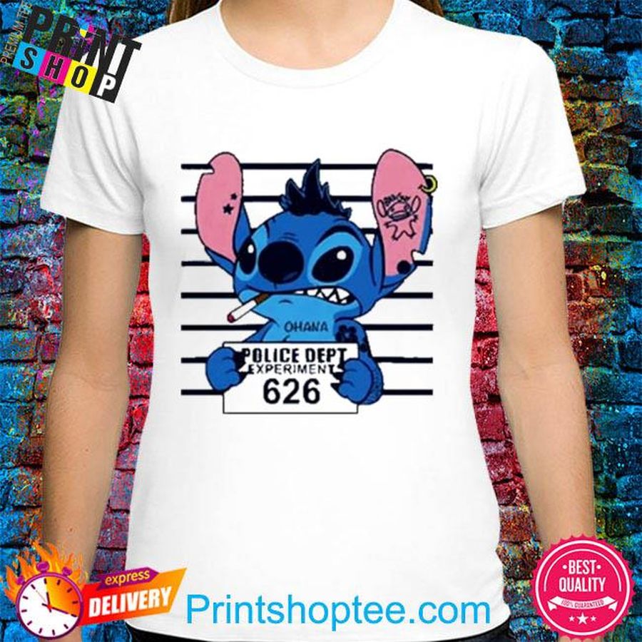 Stitch police experiment 626 shirt