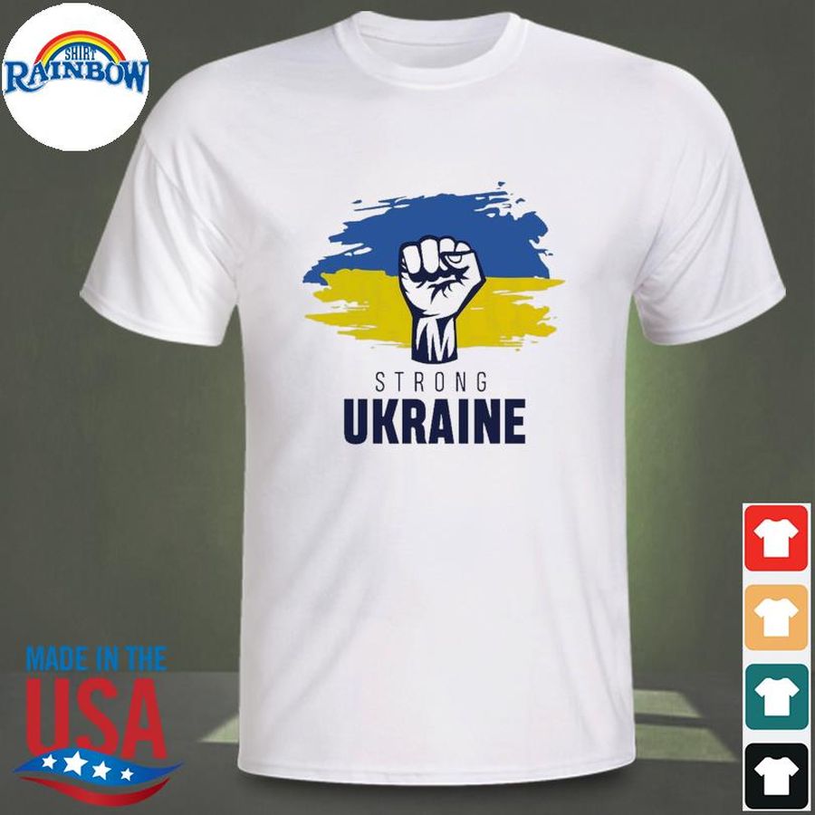 Strong Ukraine I Stand With Ukraine Peace Ukraine T-Shirt