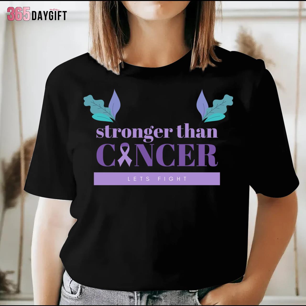 Stronger Than Cancer Breast Cancer Awareness Shirts