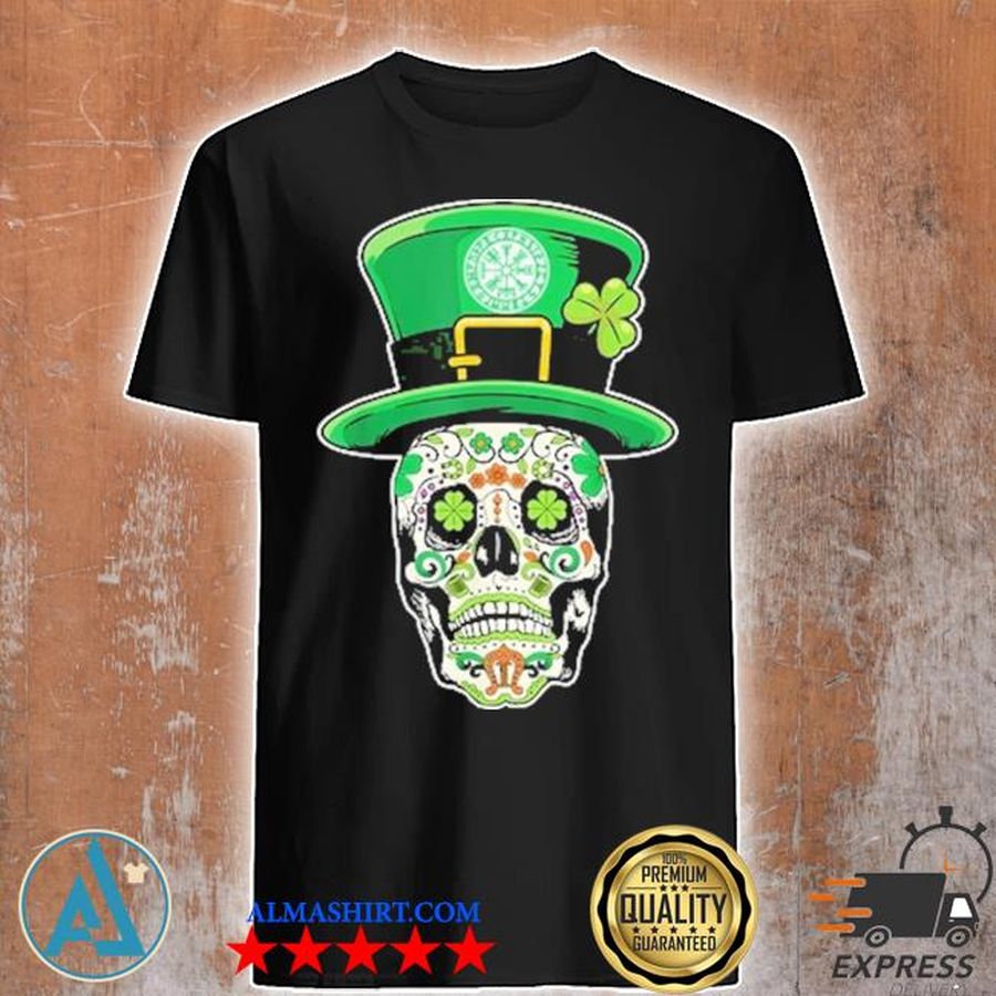 Sugar Skull happy Irish shirt