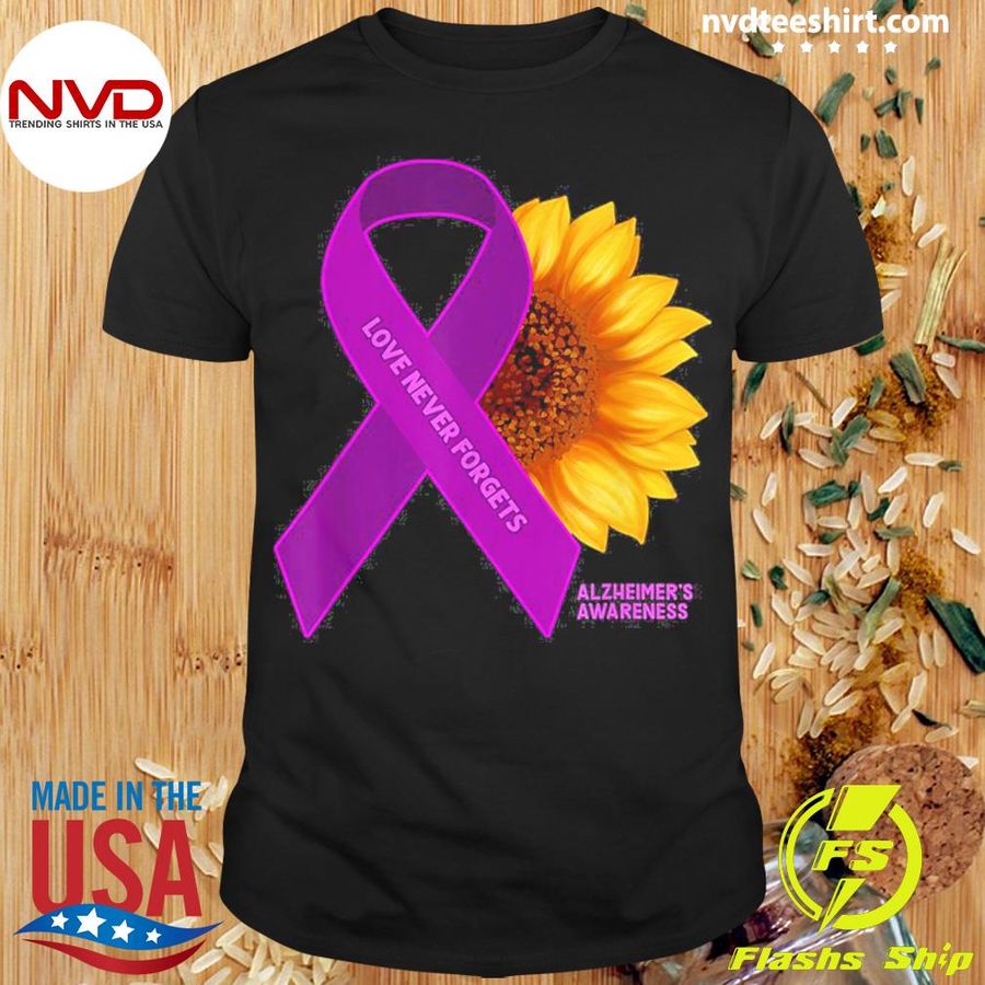 Sunflower Alzheimer’s Awareness Shirt
