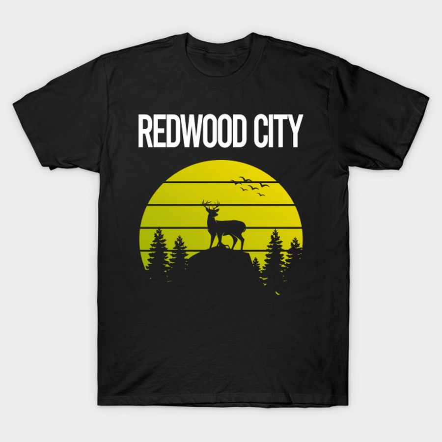 Sunset Deer Redwood City.png T-shirt, Hoodie, SweatShirt, Long Sleeve