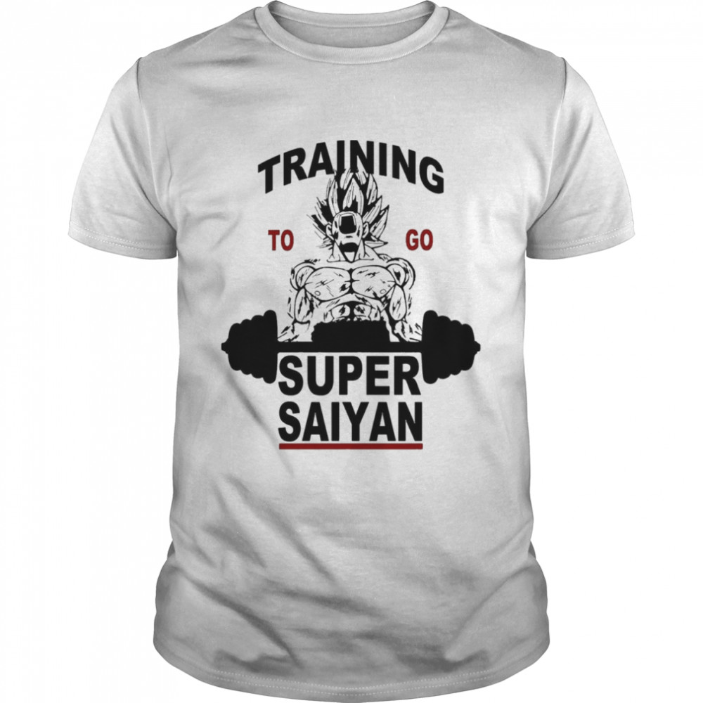 Super Saiyan Dragon Ball Super Goku Training To Go Super Saiyan Anime shirt