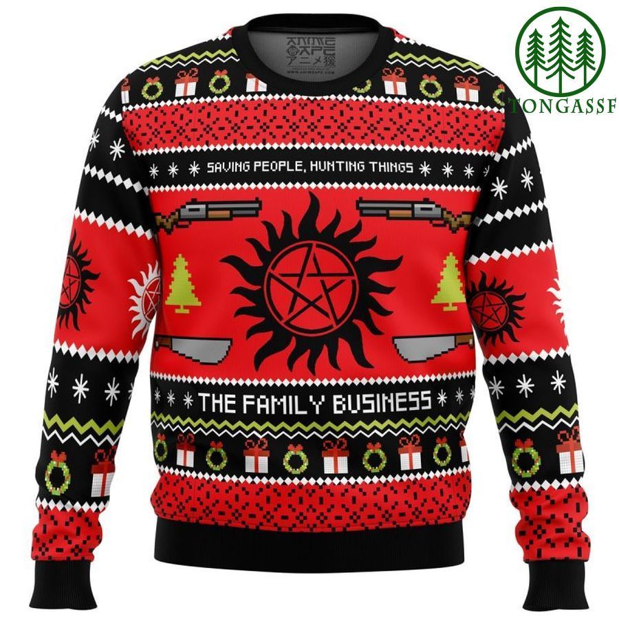Supernatural Ugly Christmas Sweater