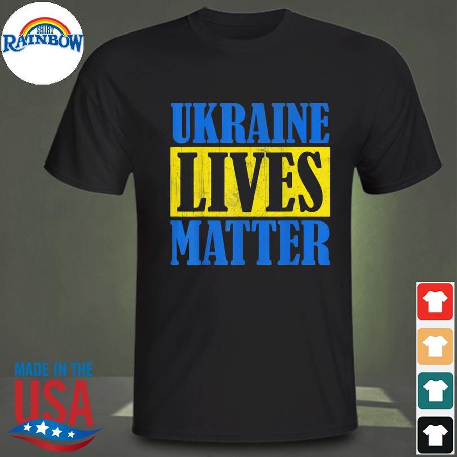 Support Ukraine Ukraine Lives Matter Vintage Peace Ukraine Shirt