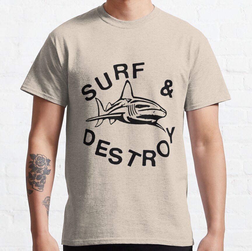 Surf and Destroy Classic T-Shirt