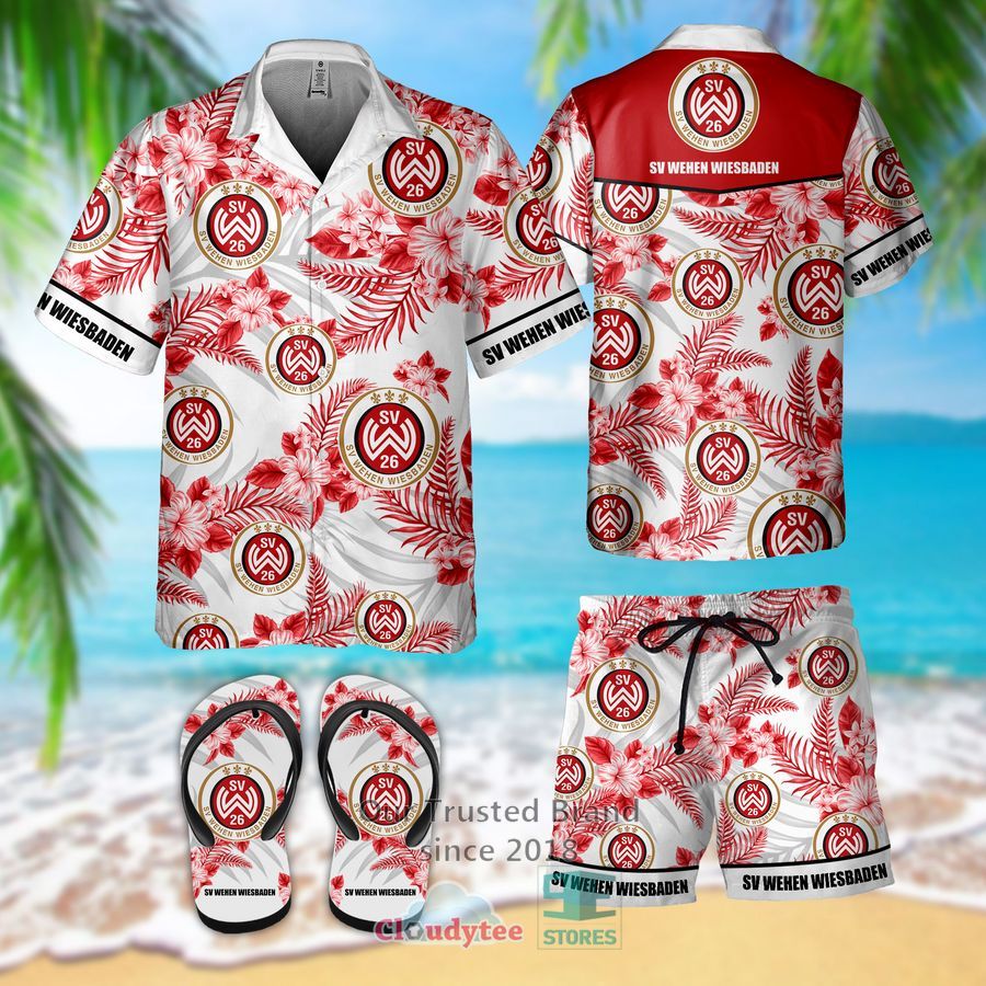 SV Wehen Wiesbaden Hawaiian Shirt, Flip Flop – LIMITED EDITION