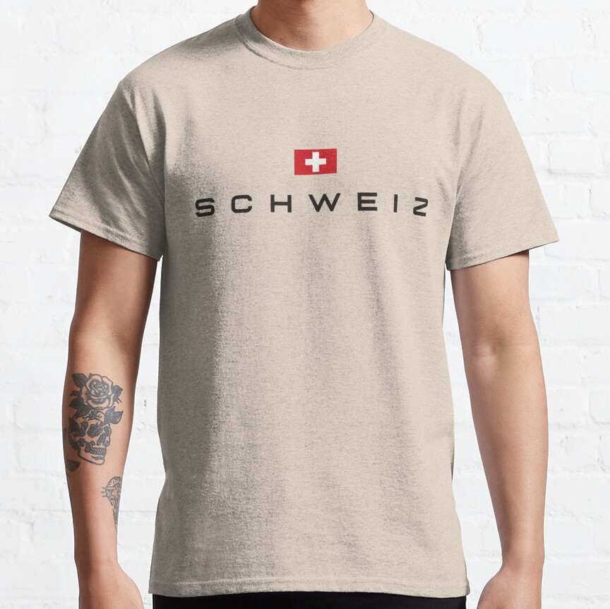 Switzerland flag  Classic T-Shirt