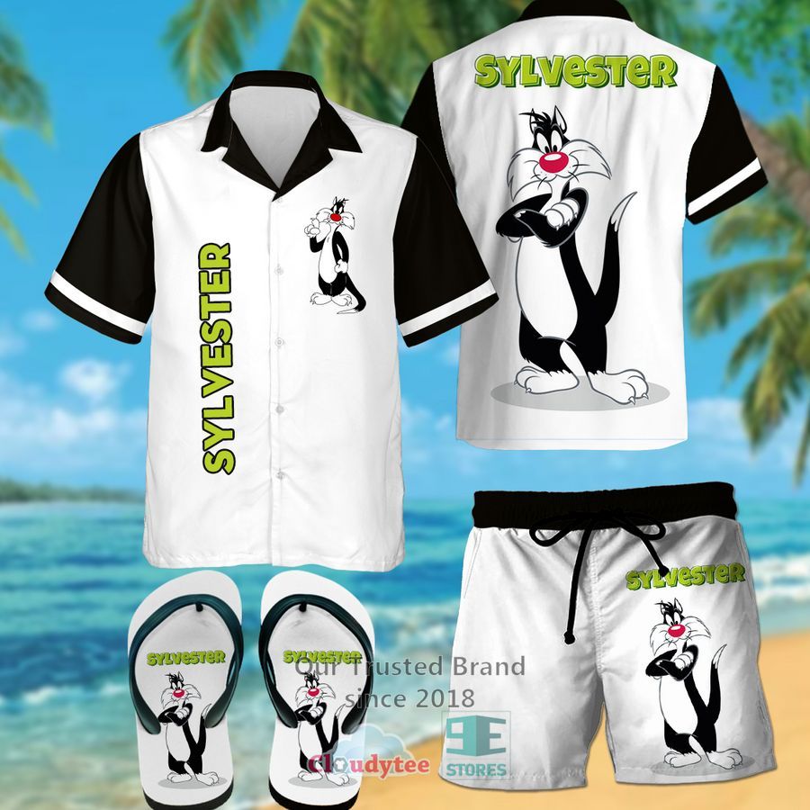 Sylvester The Cat Hawaiian Shirt, Shorts – LIMITED EDITION