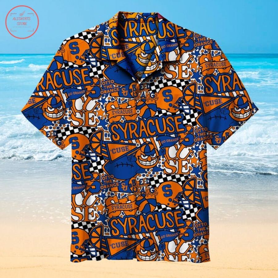 Syracuse Orange Football Hawaiian Shirt