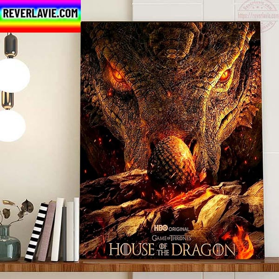 Syrax Rhaenyra Of House of the Dragon Episode 2 Home Decor Poster Canvas